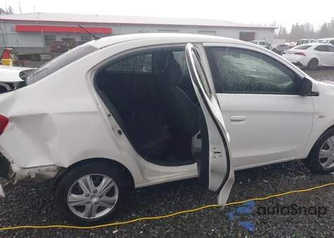 2018 Mitsubishi Mirage G4 Es z USA, uszkodzony, nr VIN ML32F3FJ1JHF05403